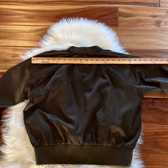 Free people army green bomber jacket Sz XS - Picture 9 of 14